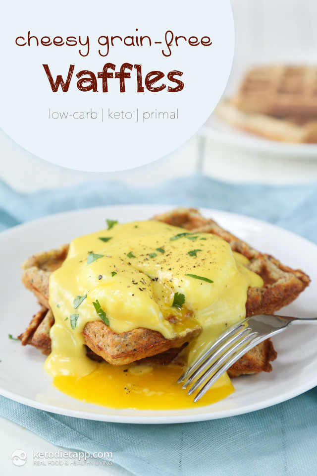 Cheesy Keto Waffles KetoDiet Blog