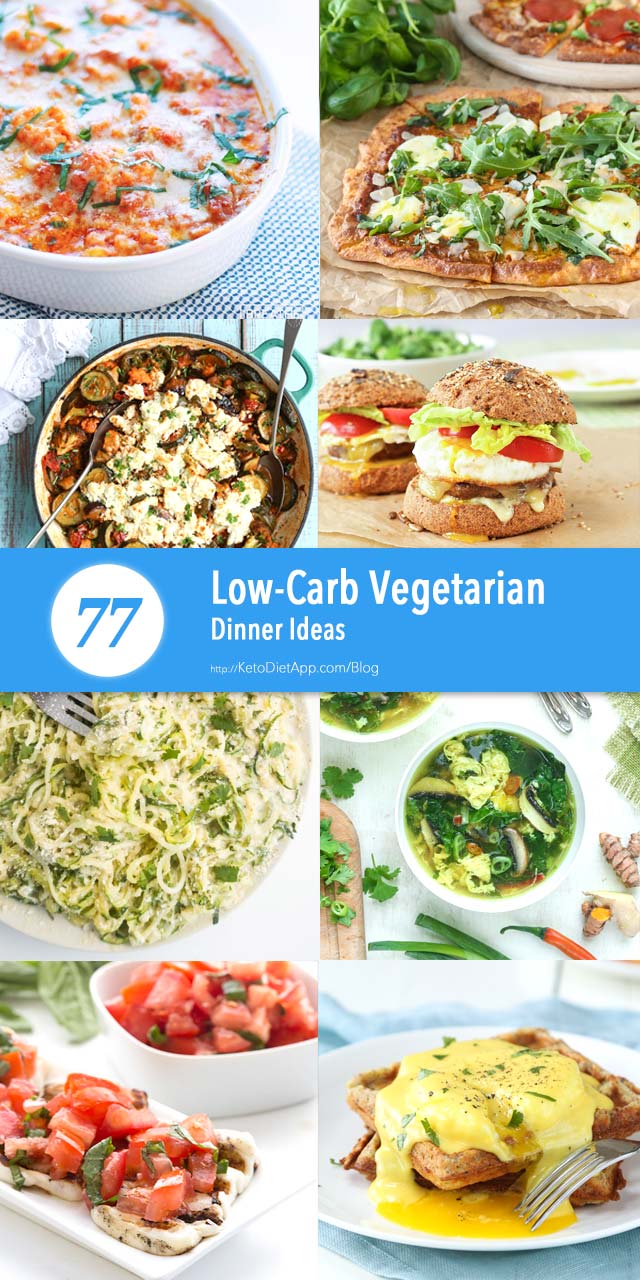 77 LowCarb Vegetarian Dinner Ideas KetoDiet Blog