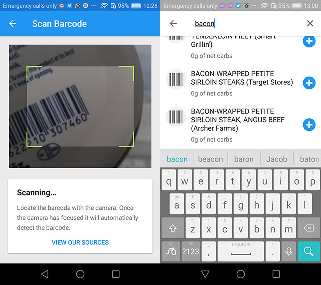 Barcode Scanning and Food Database in the KetoDiet App KetoDiet Blog