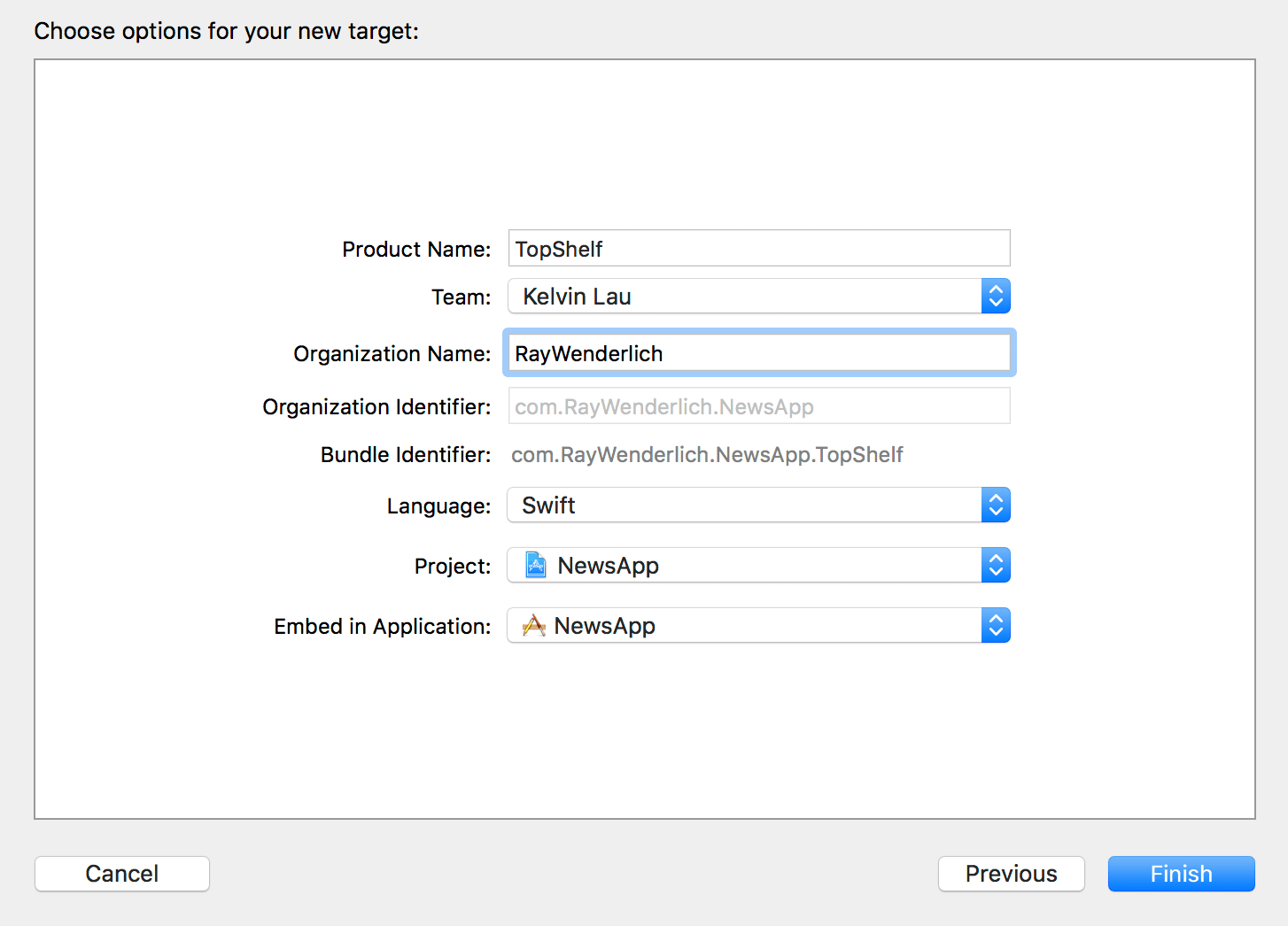 tvOS Top Shelf Tutorial Static and Interactive Kodeco