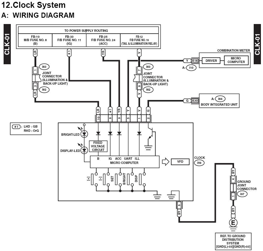 2011 Subaru Legacy Headlight Wiring Diagram - Wiring Diagram