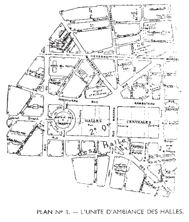Attempt at a Psychogeographical Description of Les Halles Abdelhafid