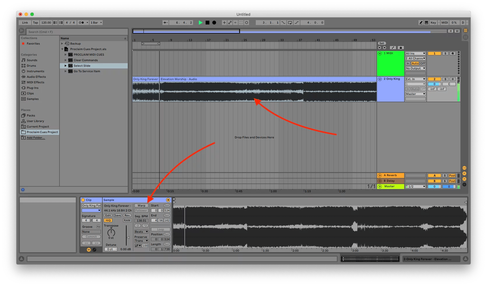 How to Automate Song Slides with Ableton Live Faithlife