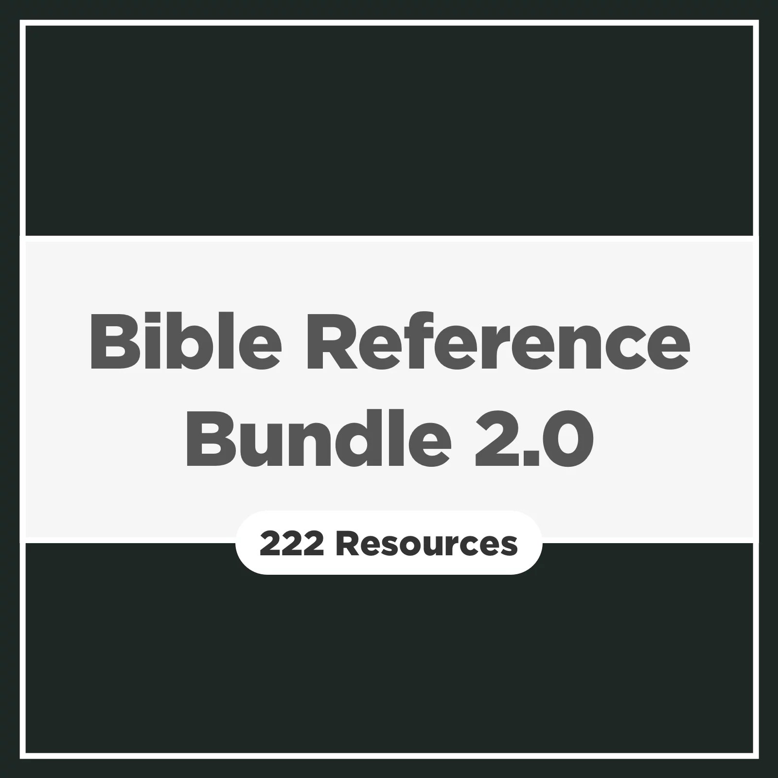 Bible Reference Bundle 2.0 Verbum