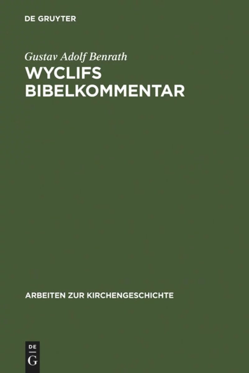 Wyclifs Bibelkommentar Logos Bible Software