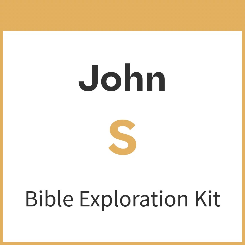 John Bible Exploration Kit, S Logos Bible Software