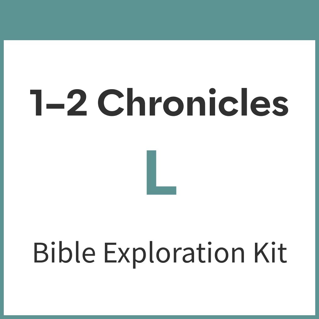 12 Chronicles Bible Exploration Kit, L Logos Bible Software
