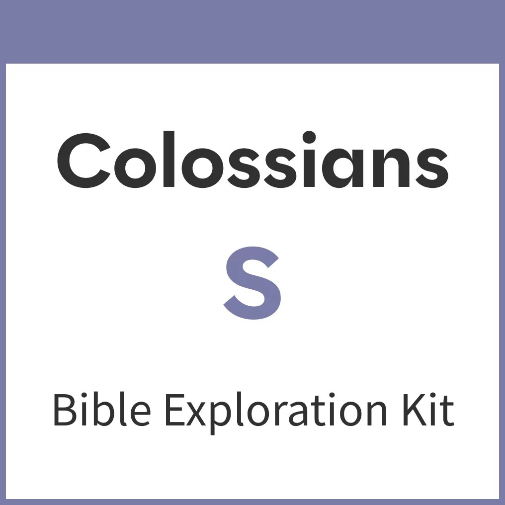 Colossians Bible Exploration Kit, S Logos Bible Software