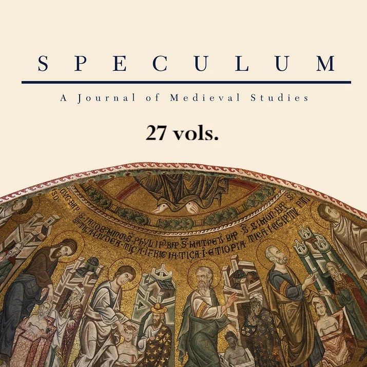 Speculum A Journal of Medieval Studies (27 vols.) Verbum