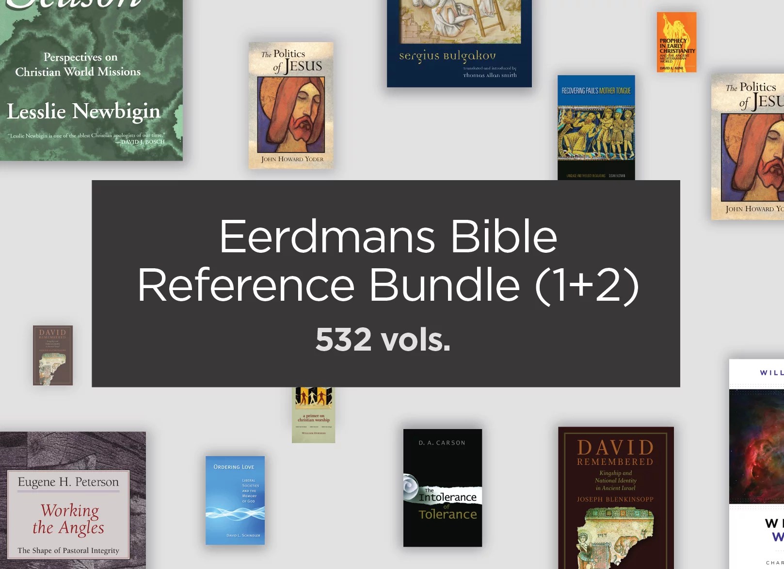 Eerdmans Bible Reference Bundle 1 + 2 (532 vols.) Verbum