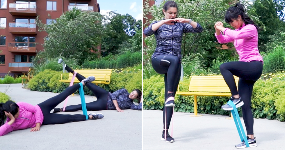 Så tränar du effektivt med minibands 5 övningar MåBra