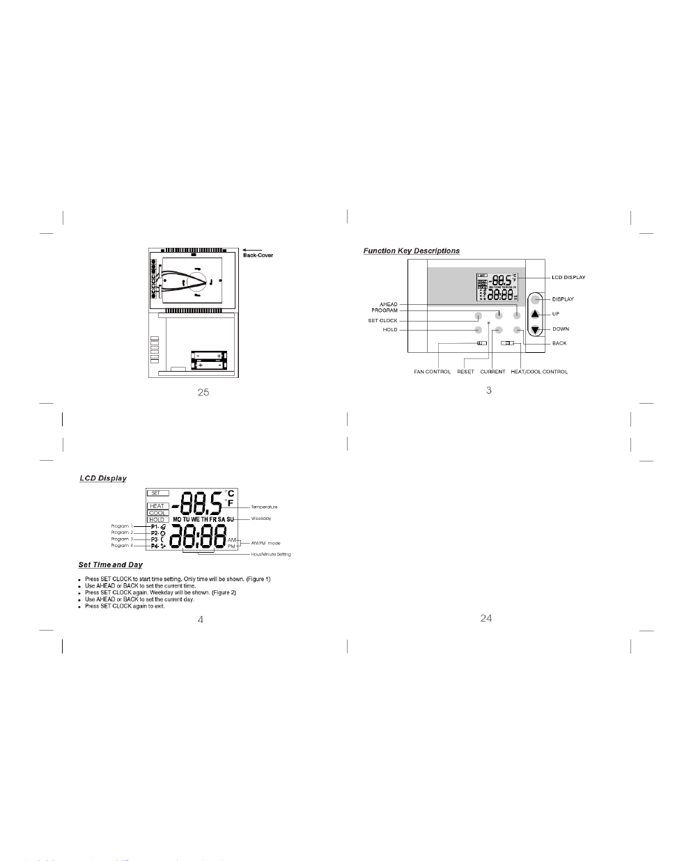 hunter 44100b owner's manual