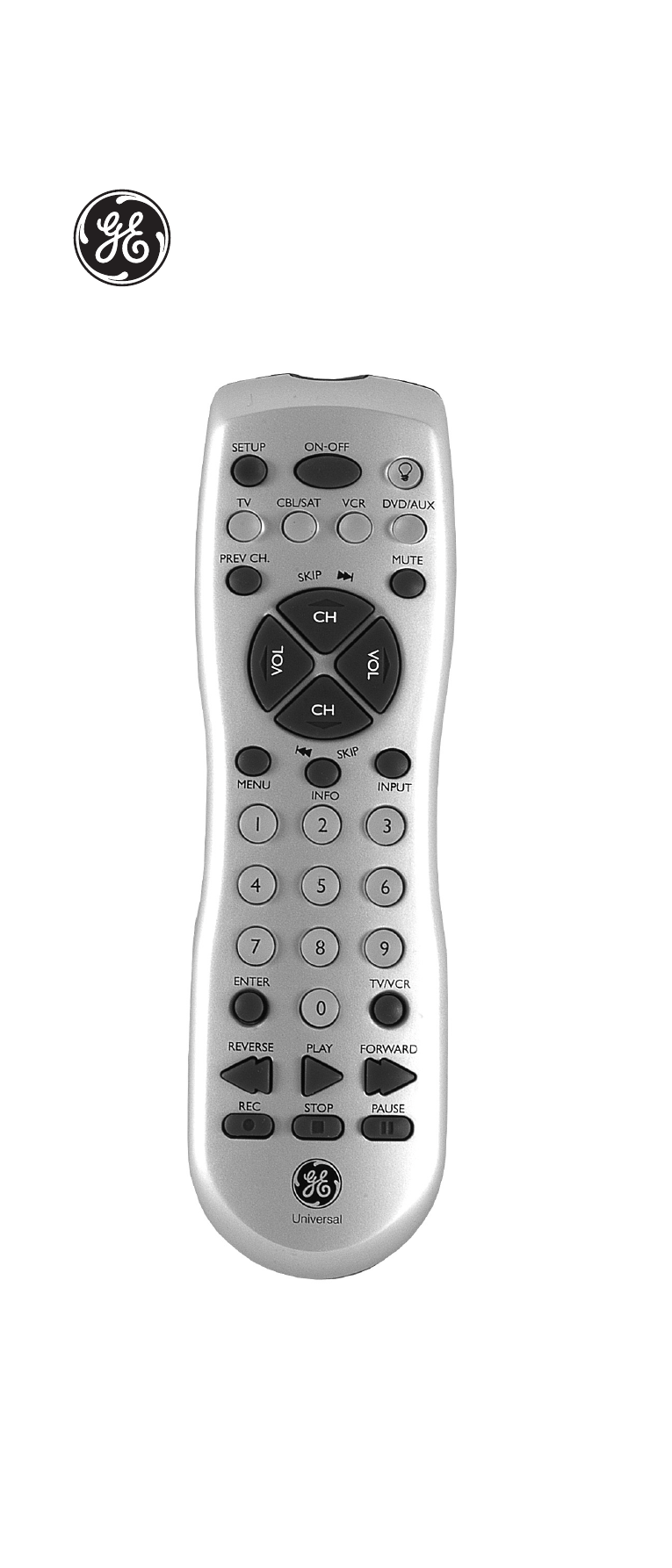 GE 94930 GE Universal Remote Owner's Manual - Free PDF Download (16 Pages)
