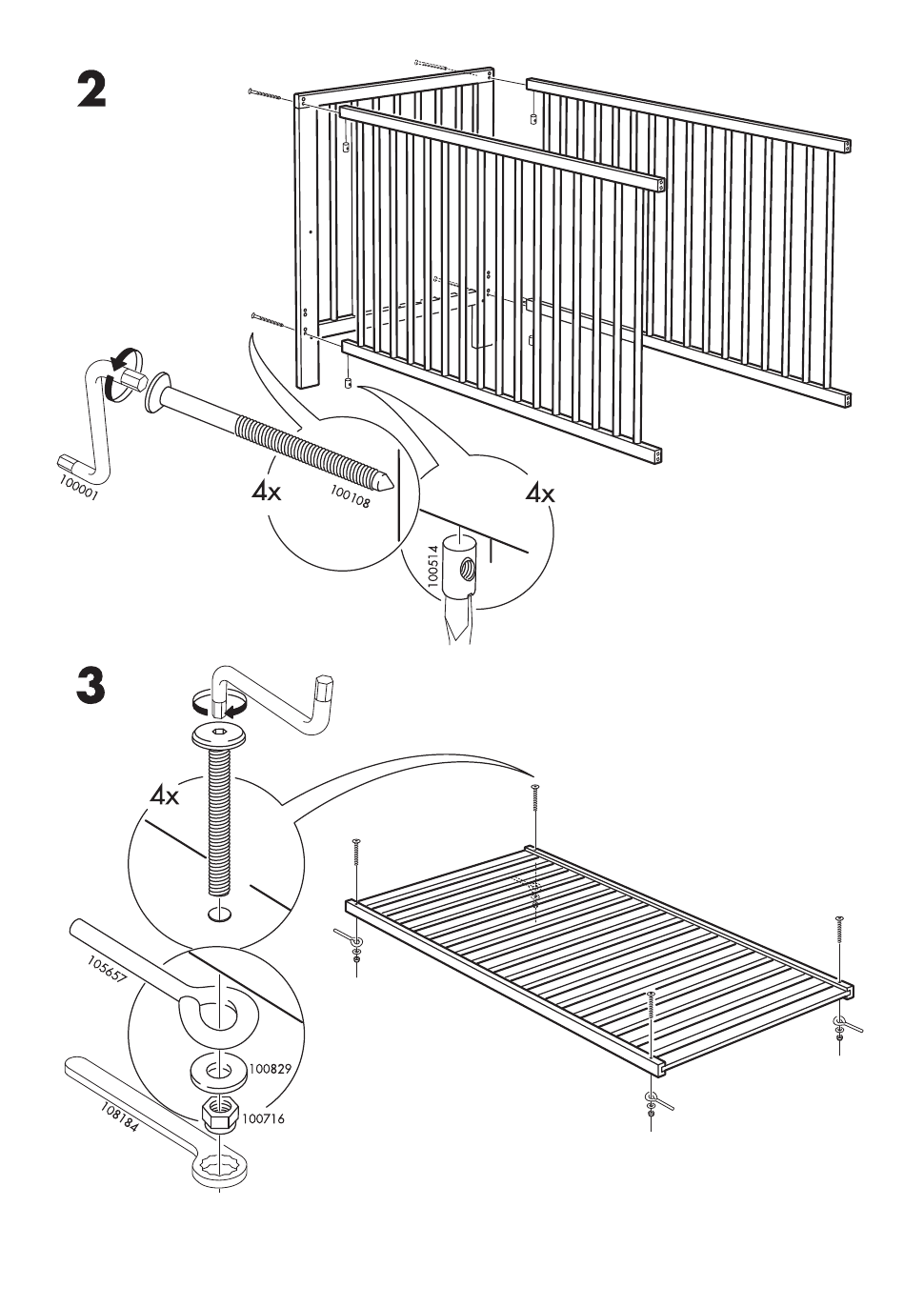 Ikea Crib Assembly Instructions