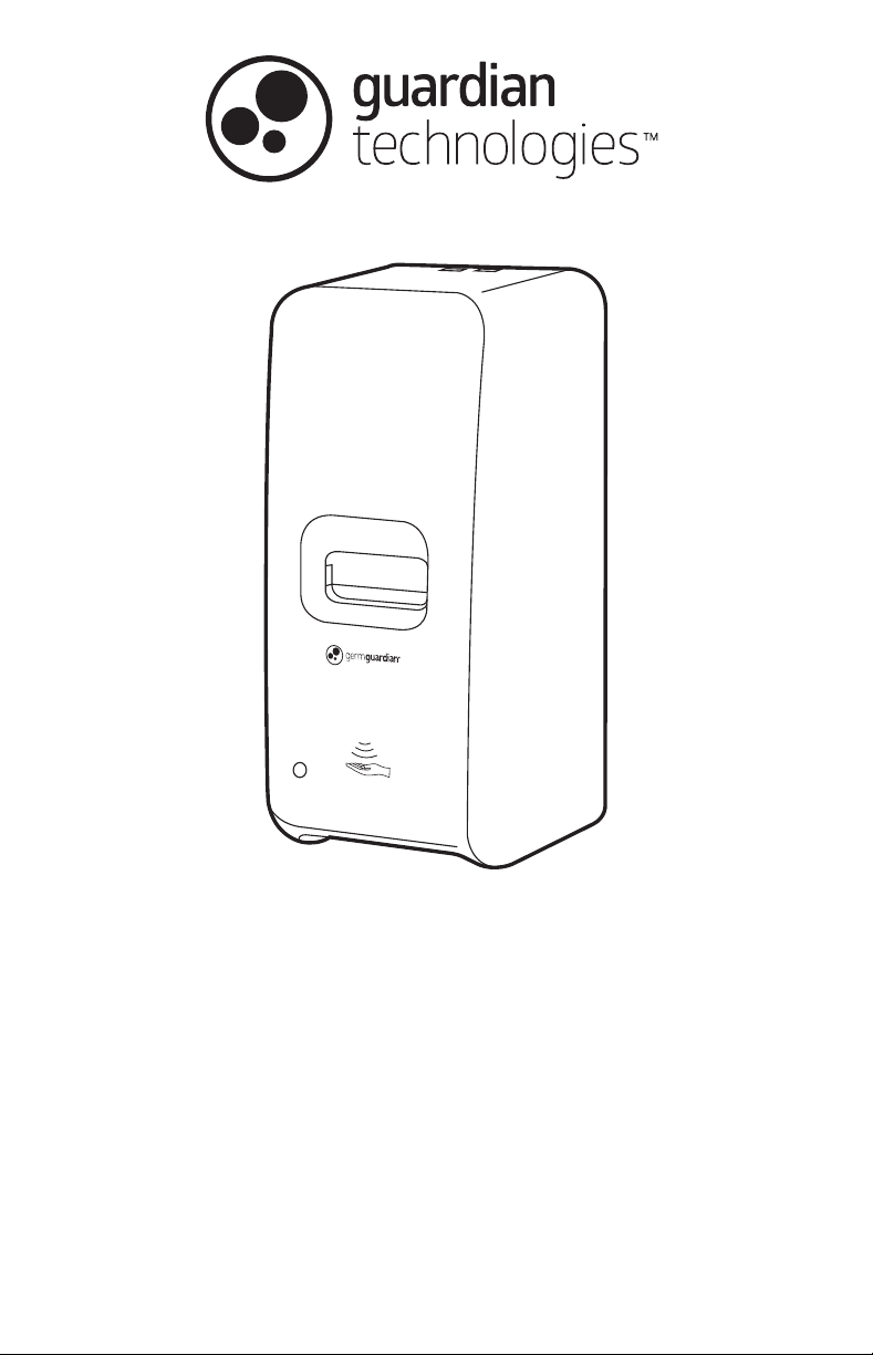 User Manual PureGuardian SD495 Automatic Hands Free Soap an manualsFile