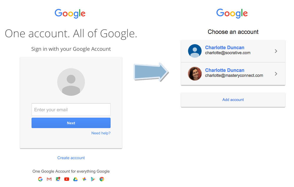 Log in with a Google Account MasteryConnect Support Center