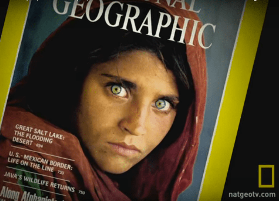 Sharbat Gula, la portada de National Geographic será liberada