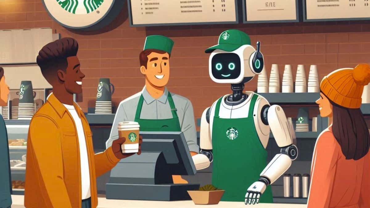 Así es el Starbucks atendido completamente por robots