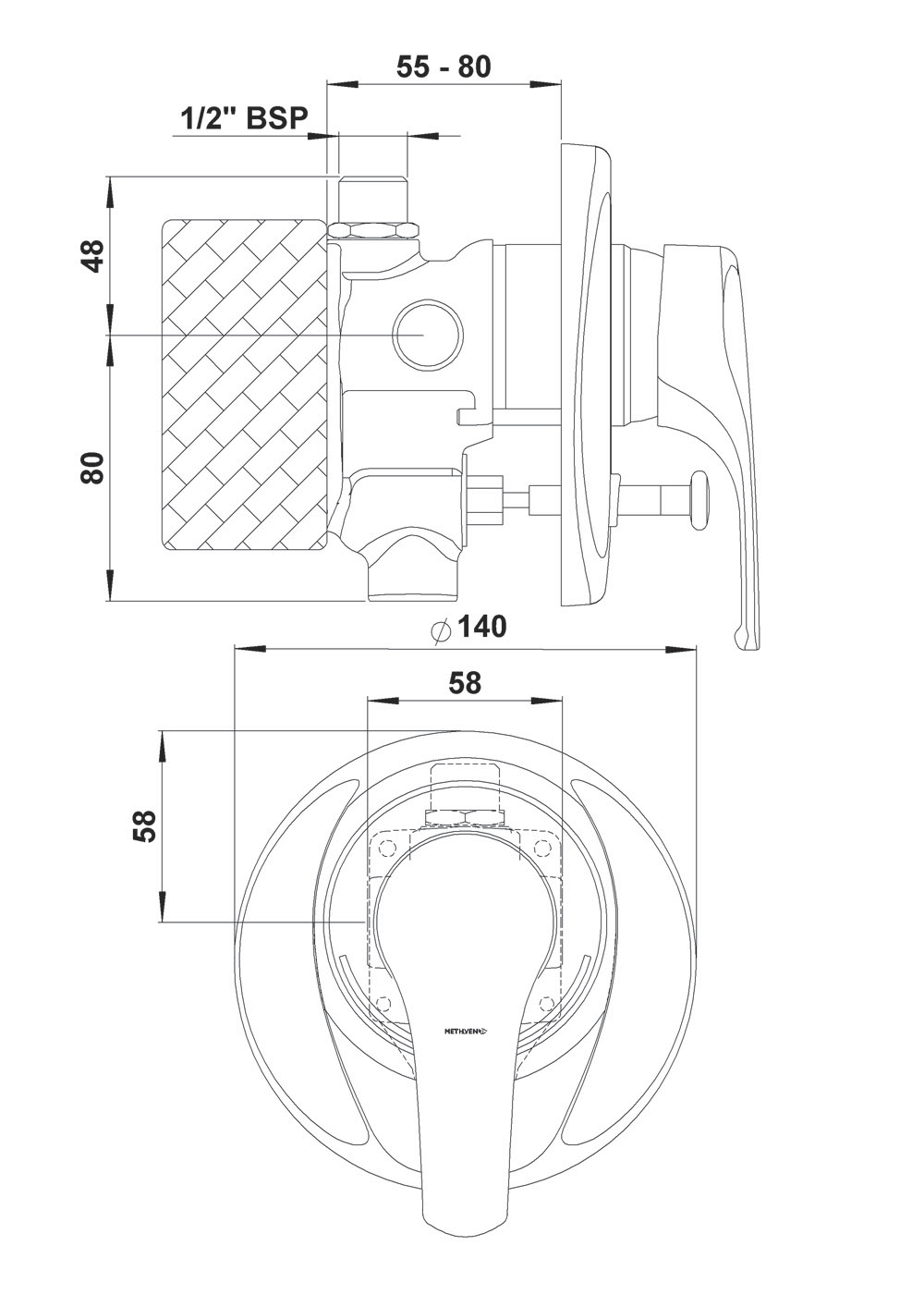 MethvenShowerMixerwithDiverterShowers Methven NZ Methven NZ