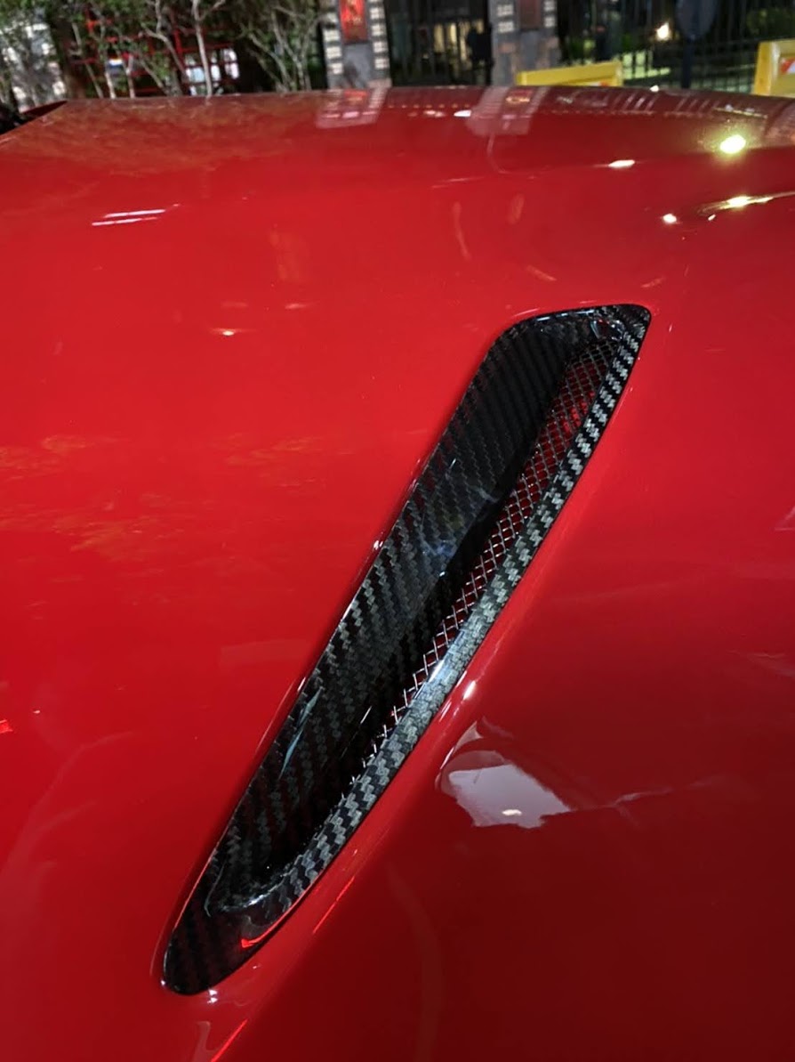 2020 up Supra A90 GR Carbon fiber hood vents