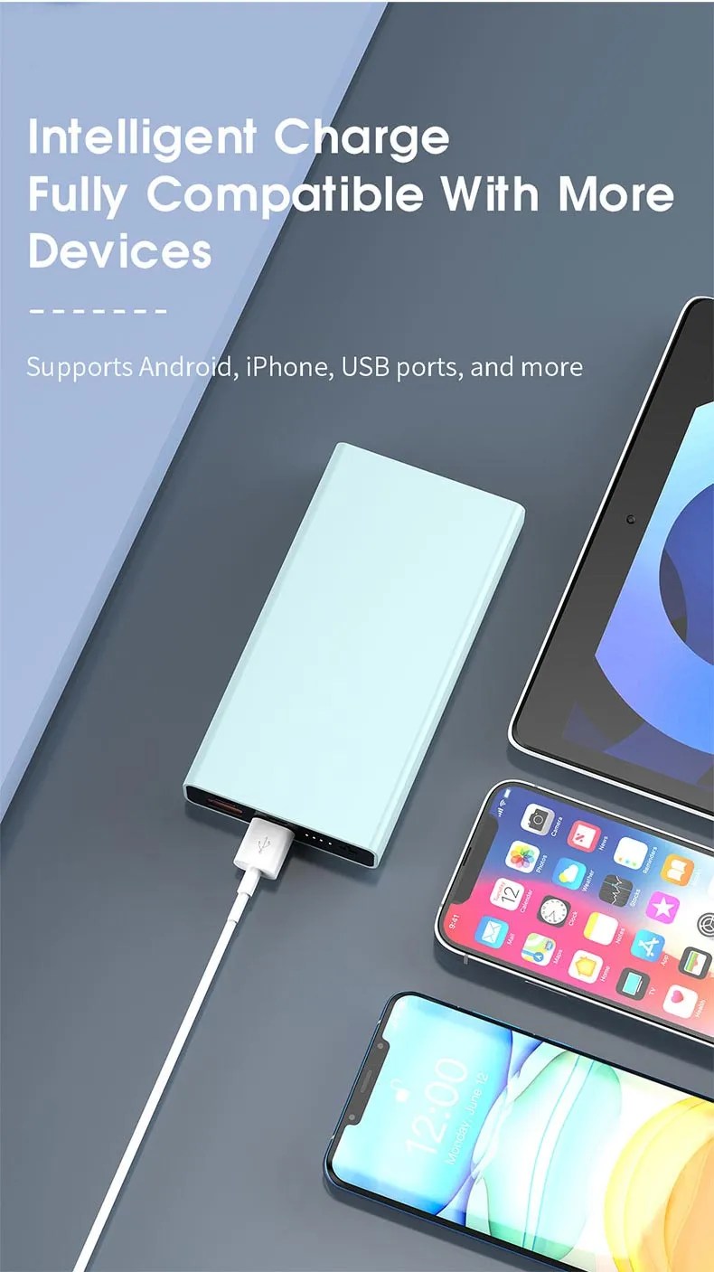 Amaya B03 power bank 10000mAh fast charging Miniso Kenya