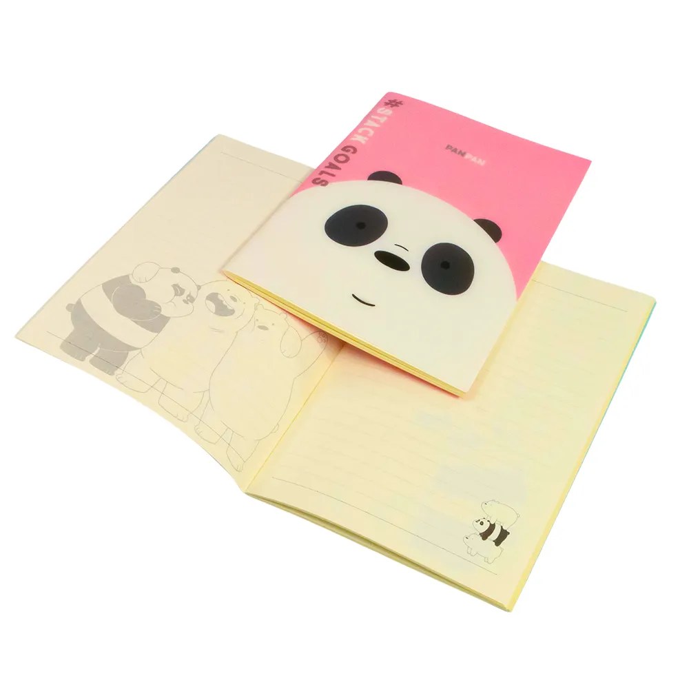 We Bare Bears Memo Book 40 Pages (2 Pack) Miniso Kenya