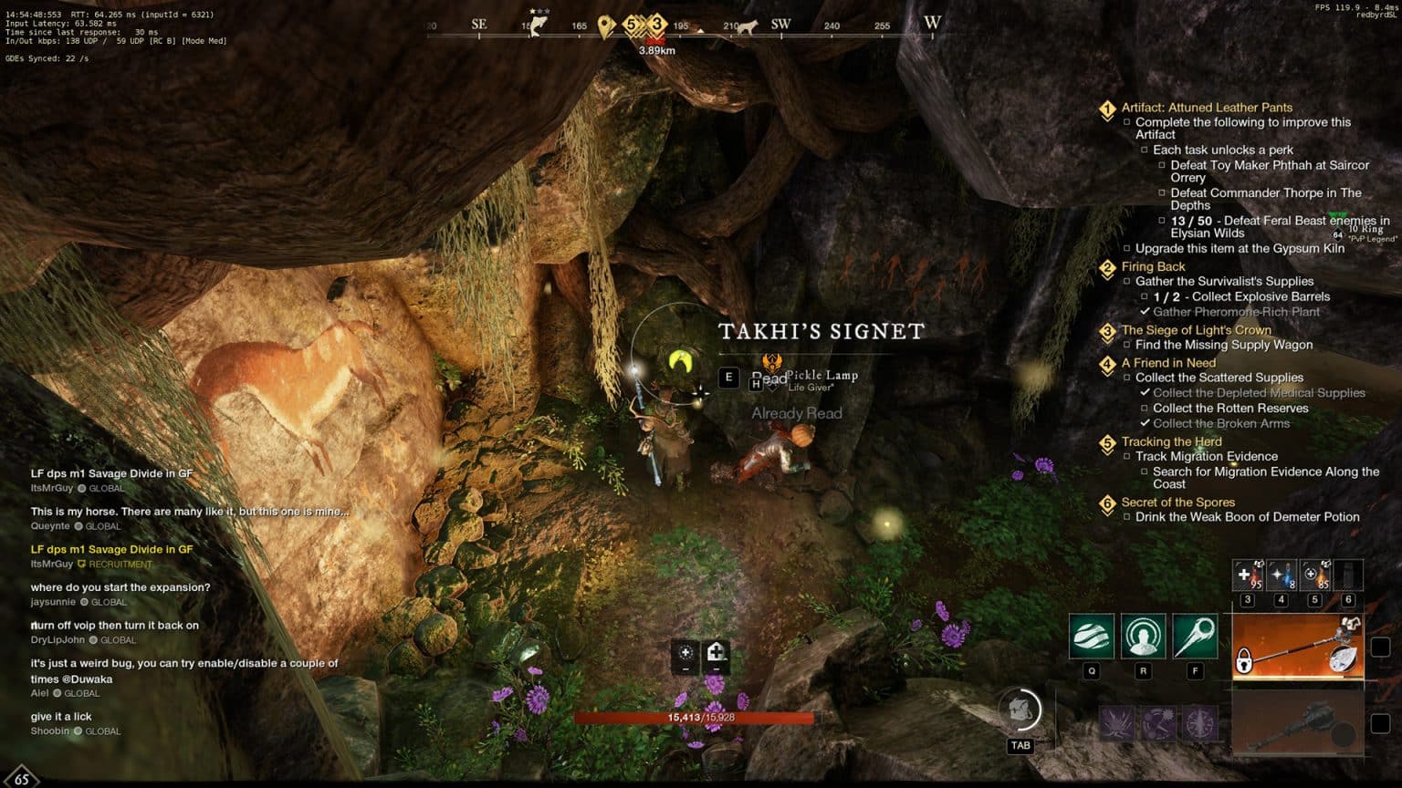 New World Elite Chests in Elysian Wilds of the Beast Lords