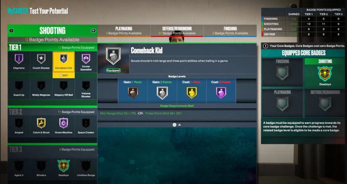 NBA 2K23 Badges Guide MMOPIXEL