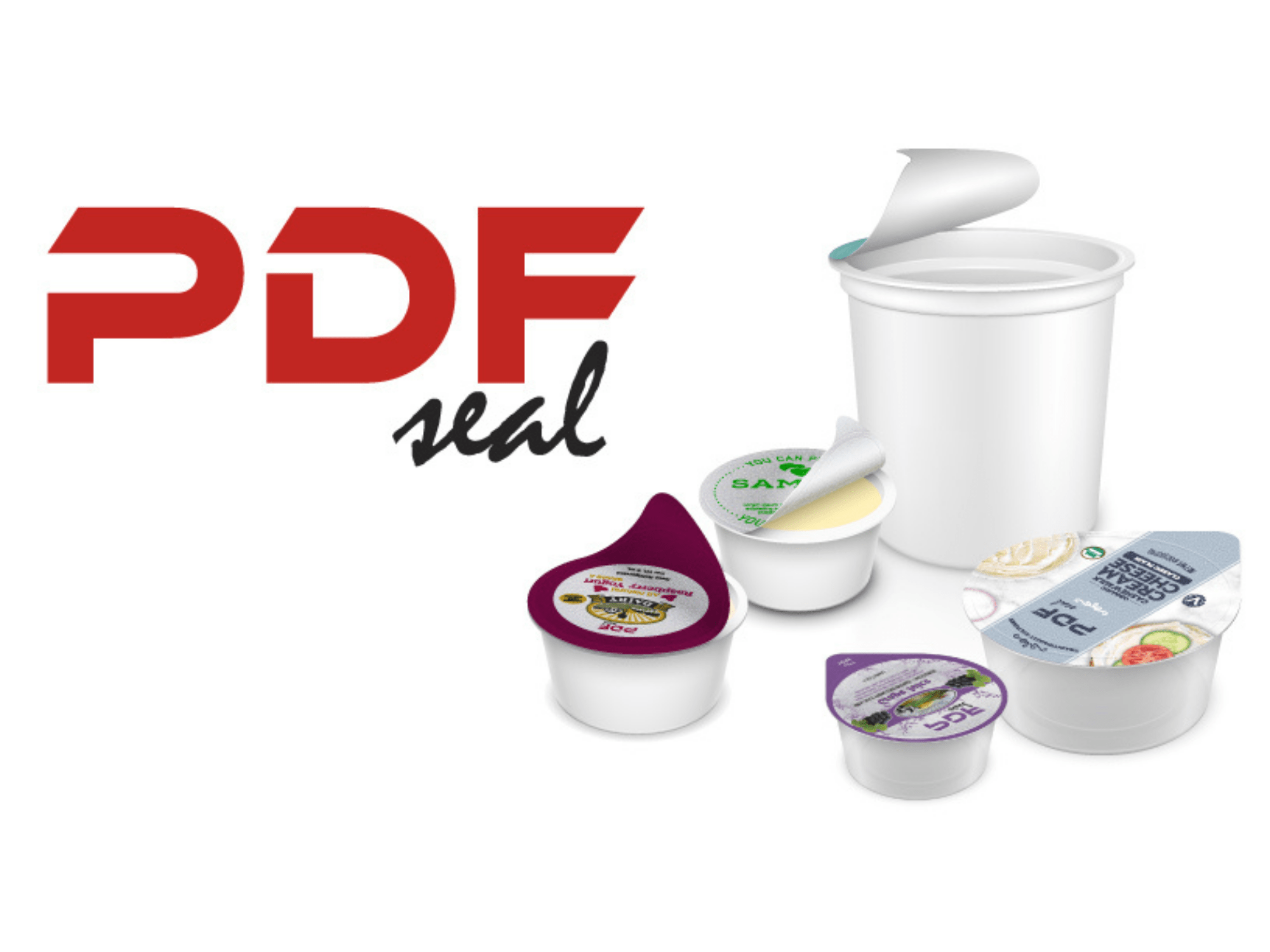 PDF Seal Die Cut Foil Lids for Embossing & Printing Cup Lid Sealer