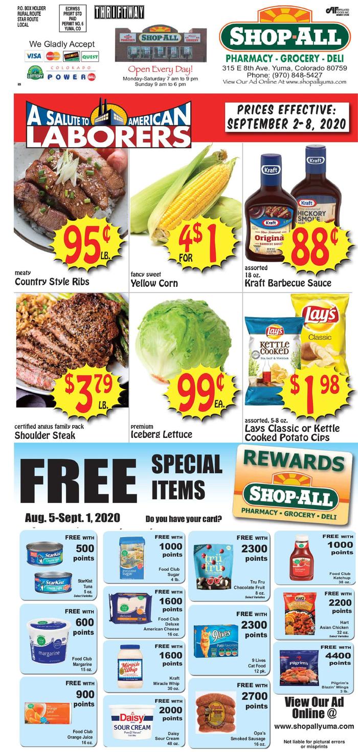 ShopAll Superfoods Ad Specials
