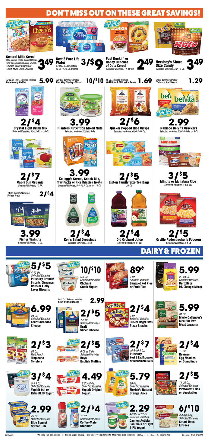Clinton Foods IGA Ad Specials