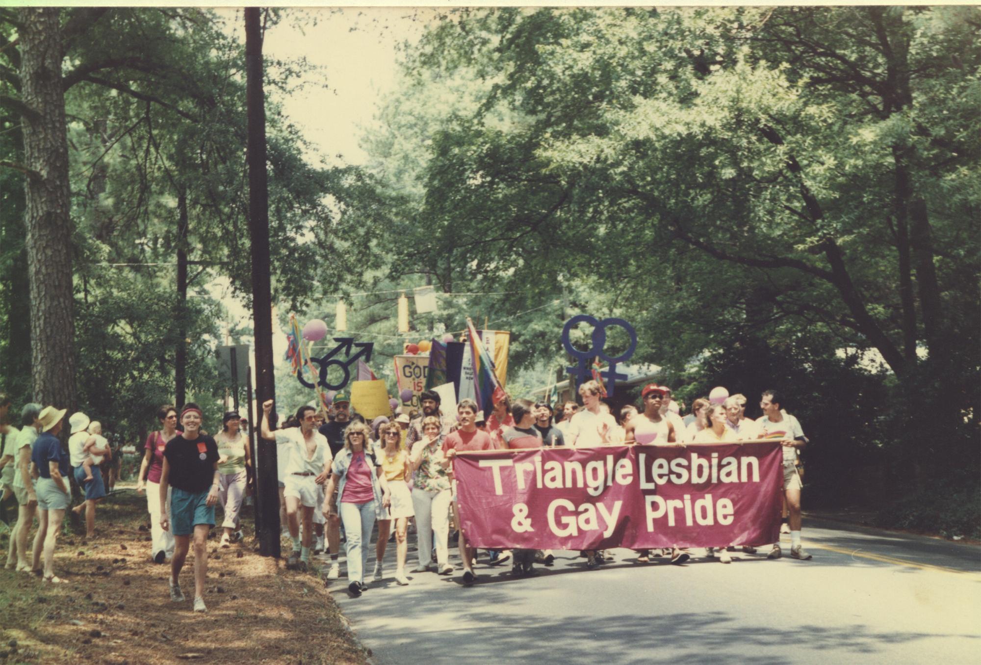 Pride Month Triangle Pride NC DNCR