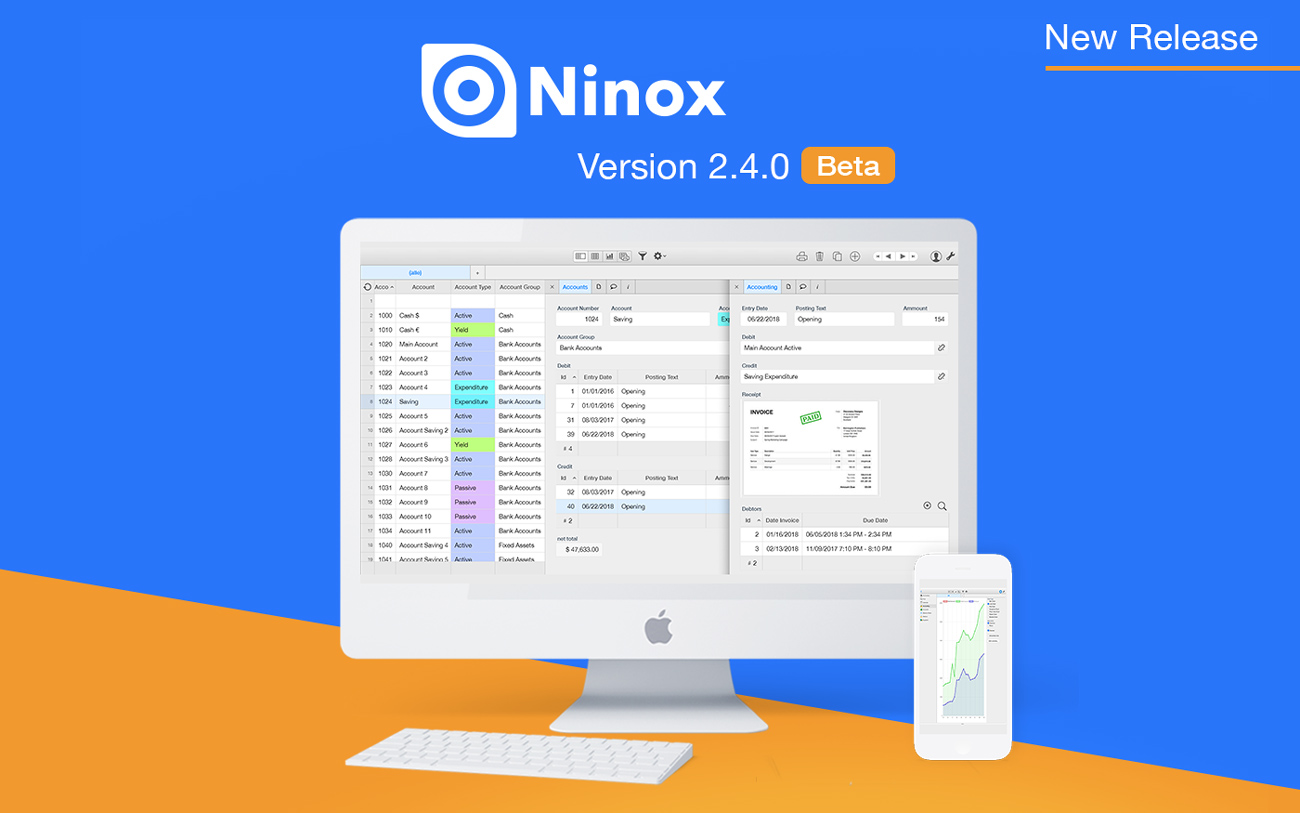 Ninox Database Ninox 2.4.0 BETA test