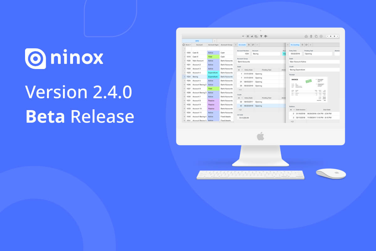 Ninox Database Ninox 2.4.0 BETA test