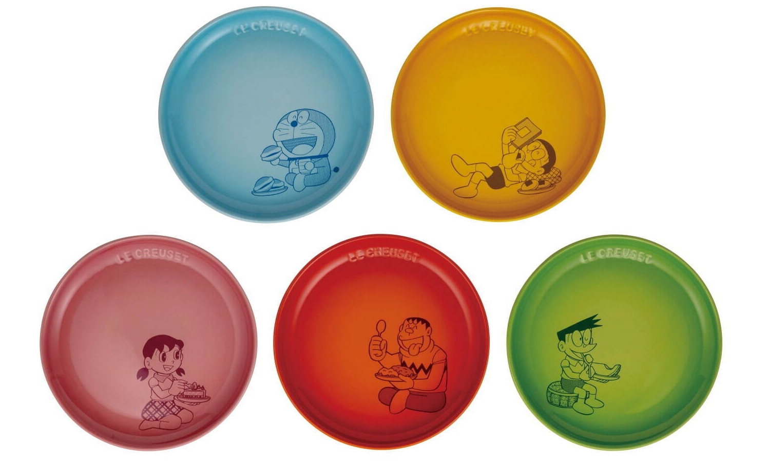 Le Creuset x Doraemon 推出联名餐具 NOWRE现客