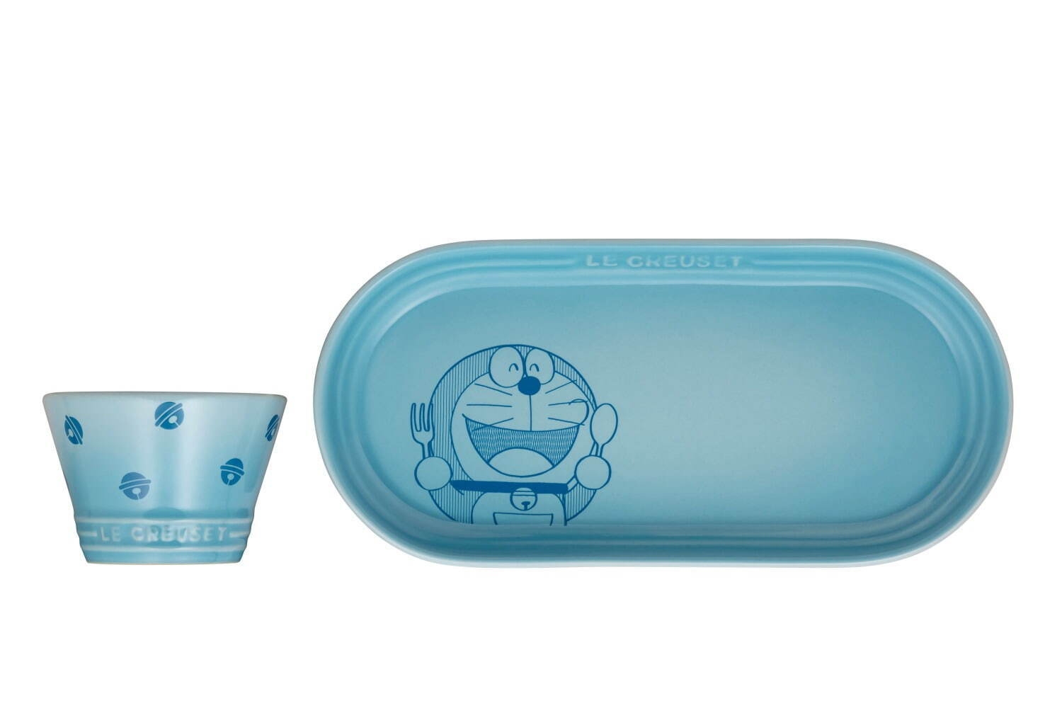 Le Creuset x Doraemon 推出联名餐具 NOWRE现客