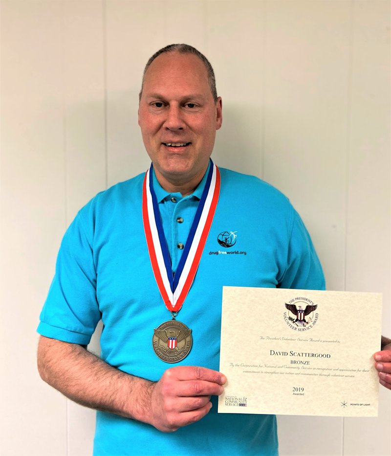 Washington Native Awarded Bronze Presidential Volunteer Service Award