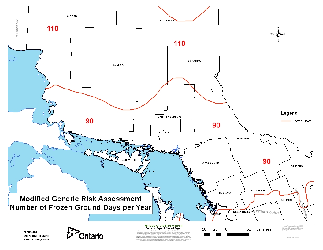 Ontario Building Code Zone Map
