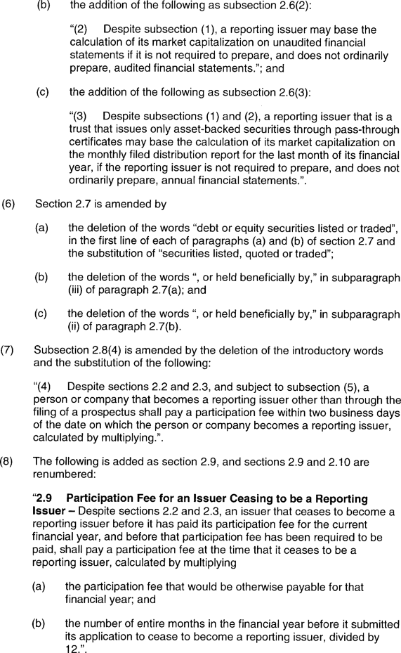 Government Notices Respecting Corporations Ontario Gazette Volume 136