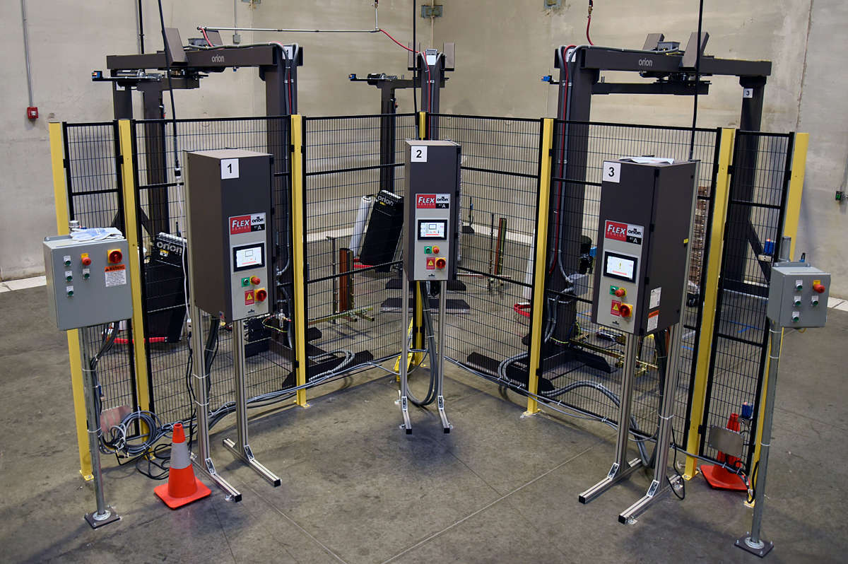 Semi Automatic Wrappers Turntable Pallet Wrapper Flex HPD High