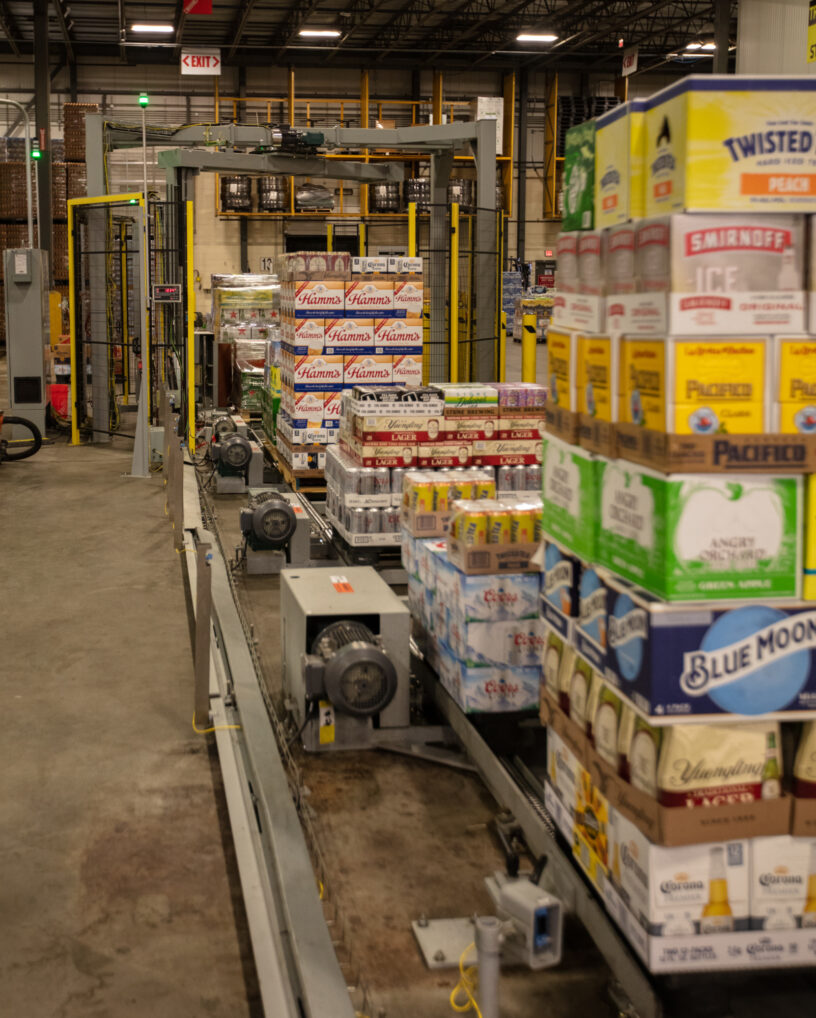 Beer Distribution Center Shipping Cases More Efficiently with the MADX