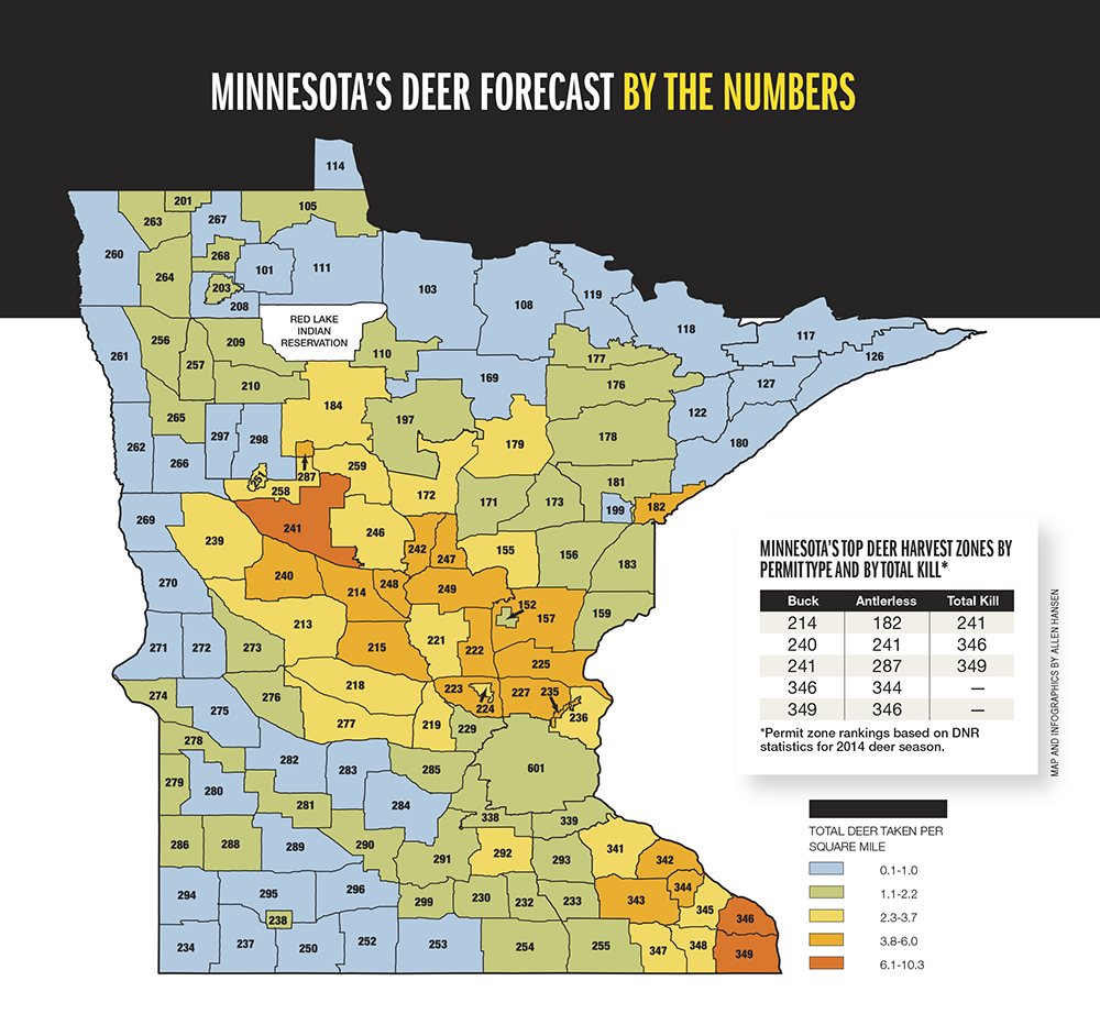 Mn Deer Hunting Zone Map
