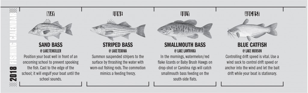 Oklahoma Fishing Calendar