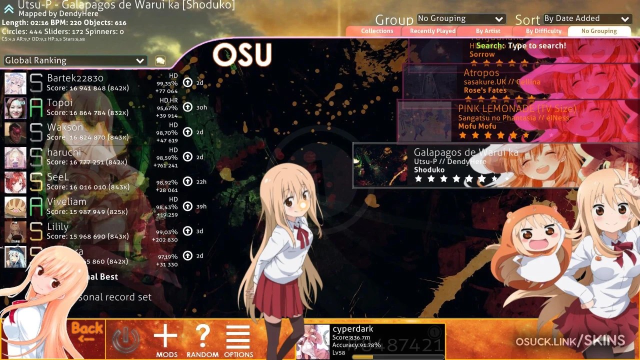 Update more than 55 osu skins anime latest