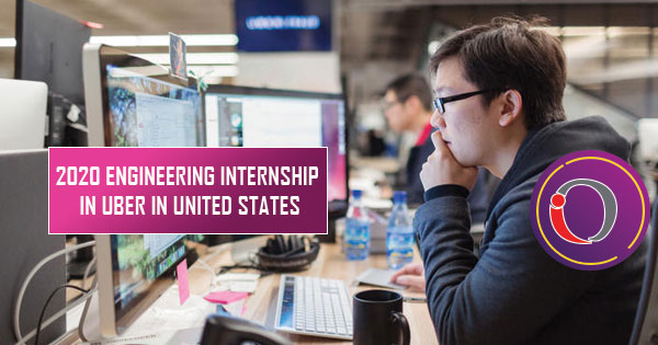 2020 Data Scientist Internship in Uber, United States OYA