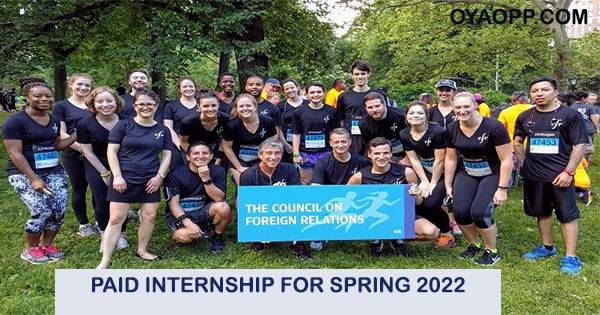 spring 2023 internships new york Paid Internship In Cfr (Ny, Us)- Oyaopp | Oya Opportunities