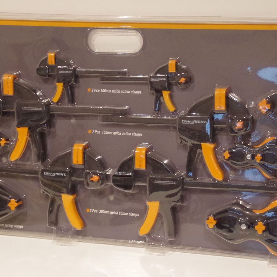 Door Clamp Bunnings & Pinnacle Black Nylon Assorted Trim Clips 4 Pack
