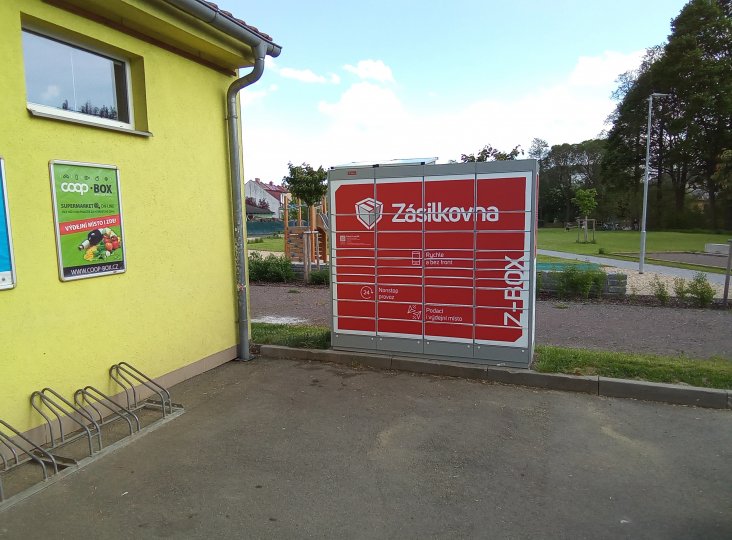 Zásilkovna ZBOX Tatenice Seznam poboček