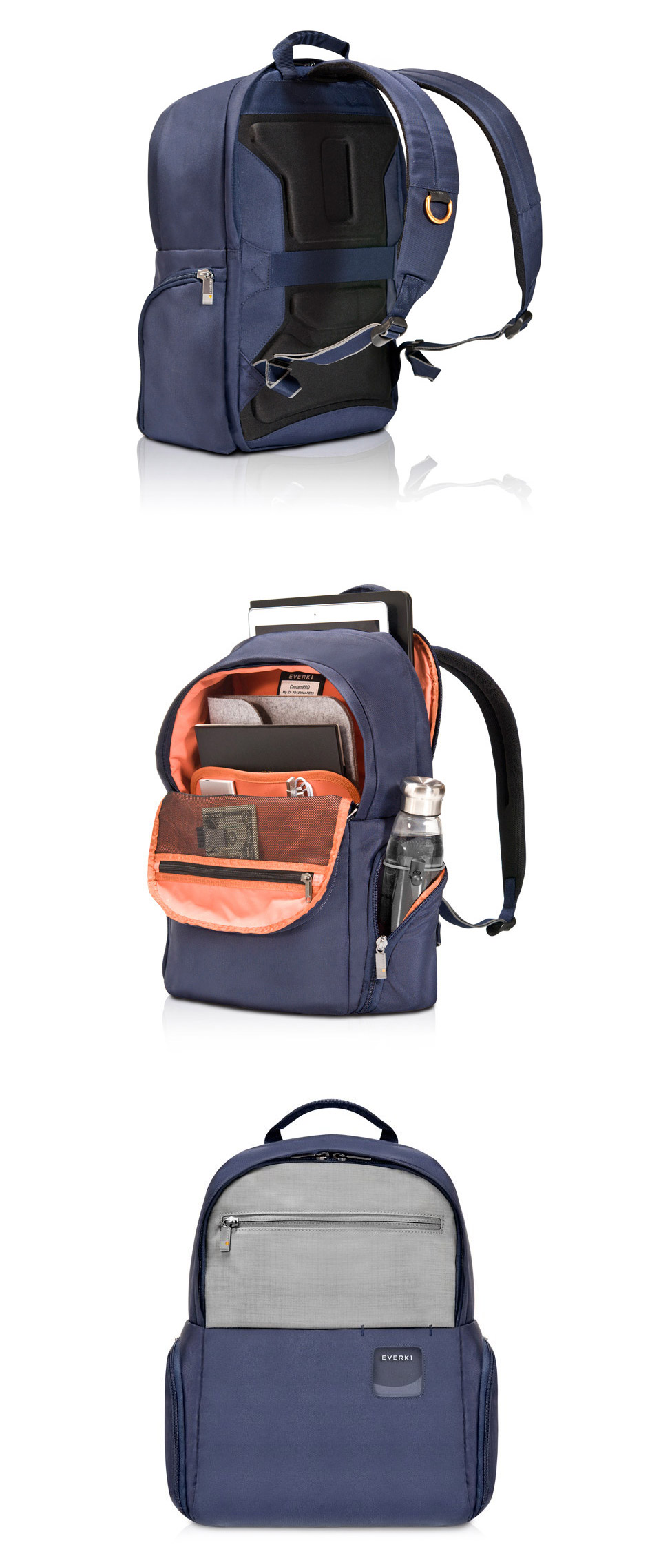 Buy Everki ContemPRO 15in Commuter Backpack Navy [15EKP160N] PC Case