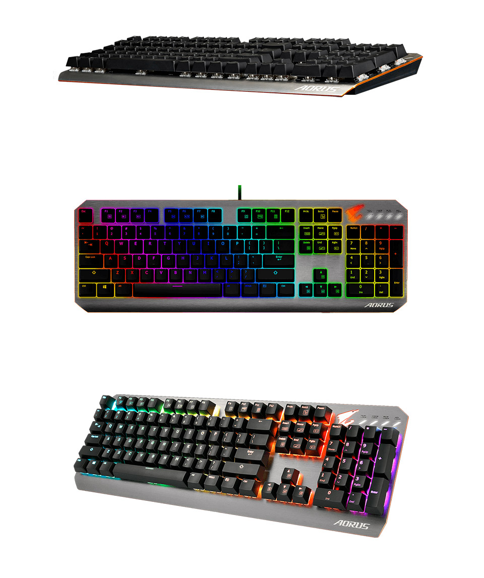 Buy Gigabyte AORUS K7 RGB Mech Gaming Keyboard Cherry Red [AORUSK7